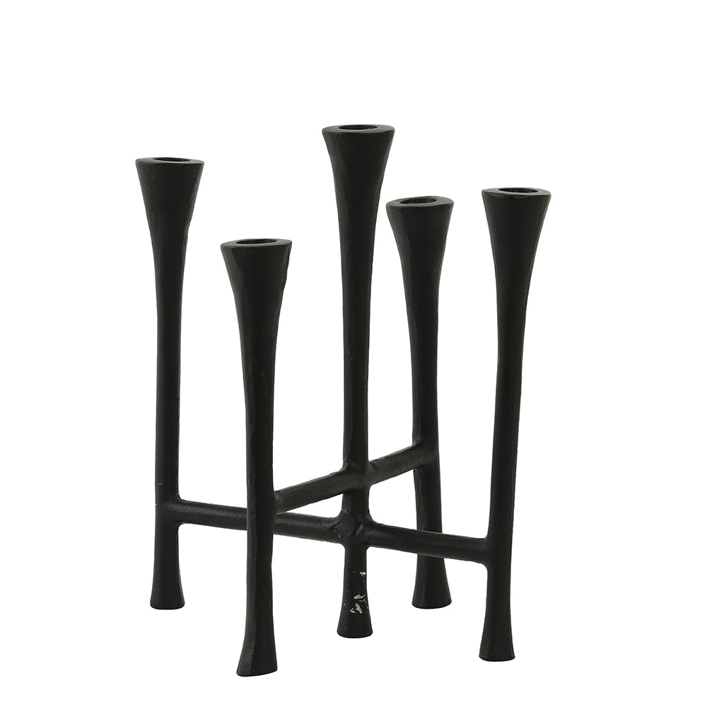 Kerzenleuchter OLIVIER in schwarz von Light & Living