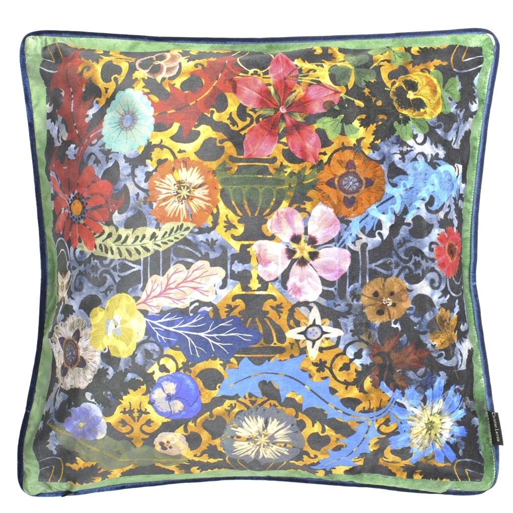 Kissen HERBIER FLORENTIN MOSAIQUE von Christian Lacroix für Designer Guild