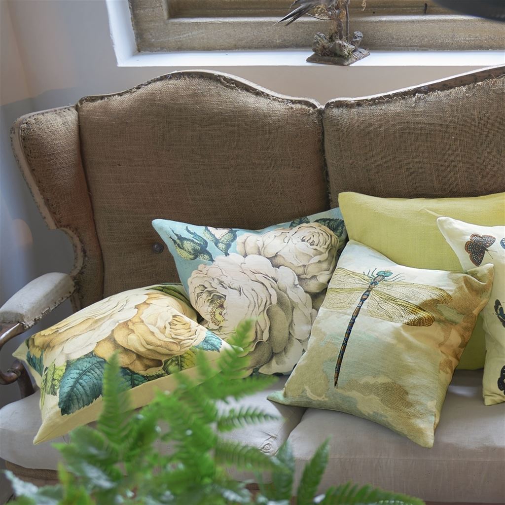 Kissen DRAGONFLY OVER CLOUDS – John Derian for Designers Guild