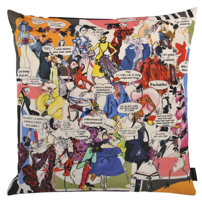Kissen LACROIX GOSSIP MULTICOLORE von Christian Lacroix