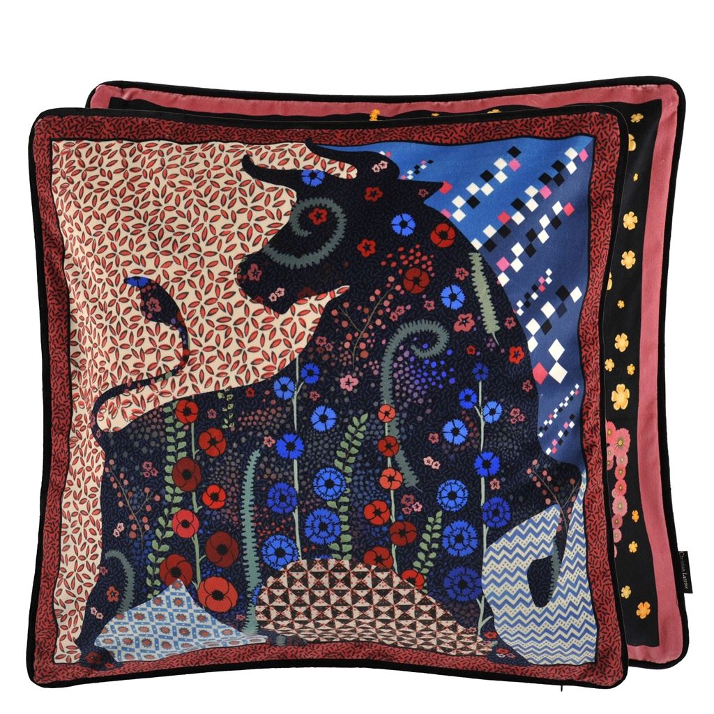Kissen MANADE D´ÉTÈ OSCURO 50x50cm von Christian Lacroix