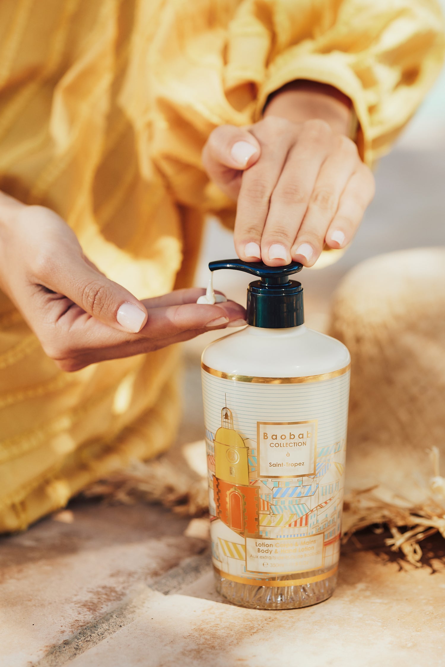 Körperlotion Pflege Saint Tropez von Baobab Collection