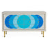 Kommode Ultramarine CREDENZA blau, weiß von Jonathan Adler