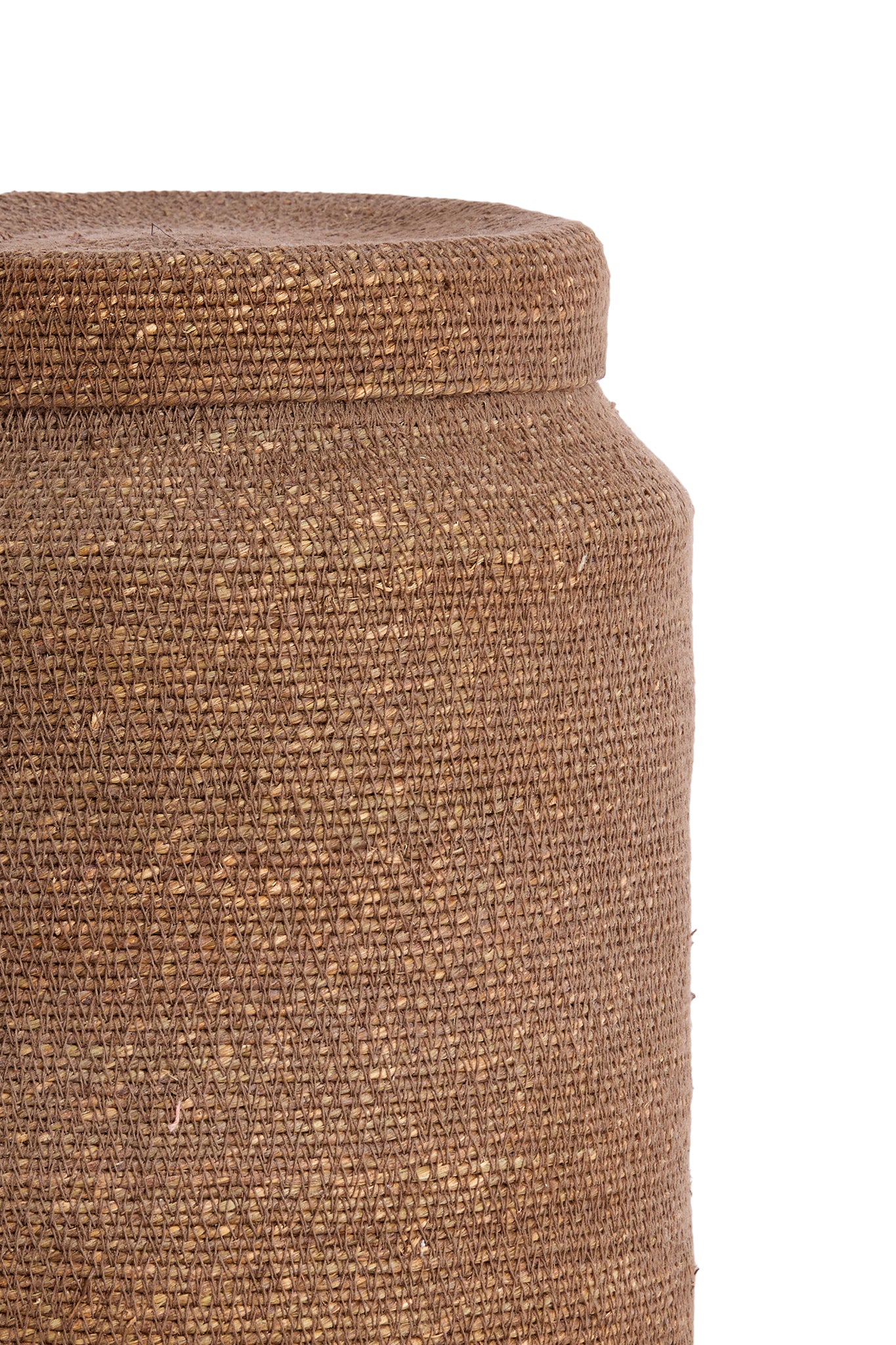 Korb BETANIA 2er-Set Ø 25 × 32,5 cm &amp; Ø 33 × 38 cm von Light &amp; Living in Dukelbraun-Braun