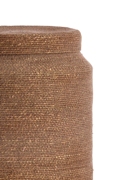 Korb BETANIA 2er-Set Ø 25 × 32,5 cm &amp; Ø 33 × 38 cm von Light &amp; Living in Dukelbraun-Braun