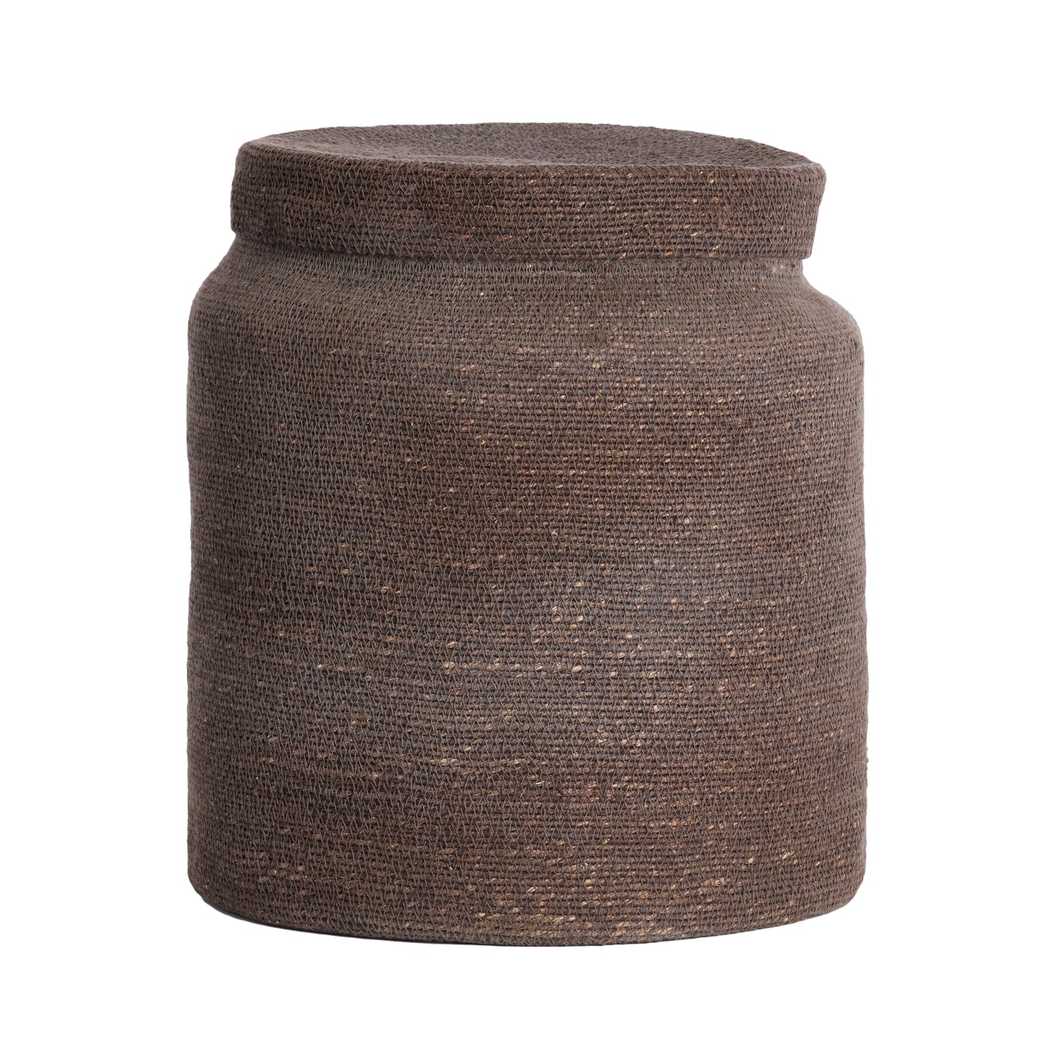 Korb BETANIA 2er-Set Ø 25 × 32,5 cm &amp; Ø 33 × 38 cm von Light &amp; Living in Dukelbraun-Braun