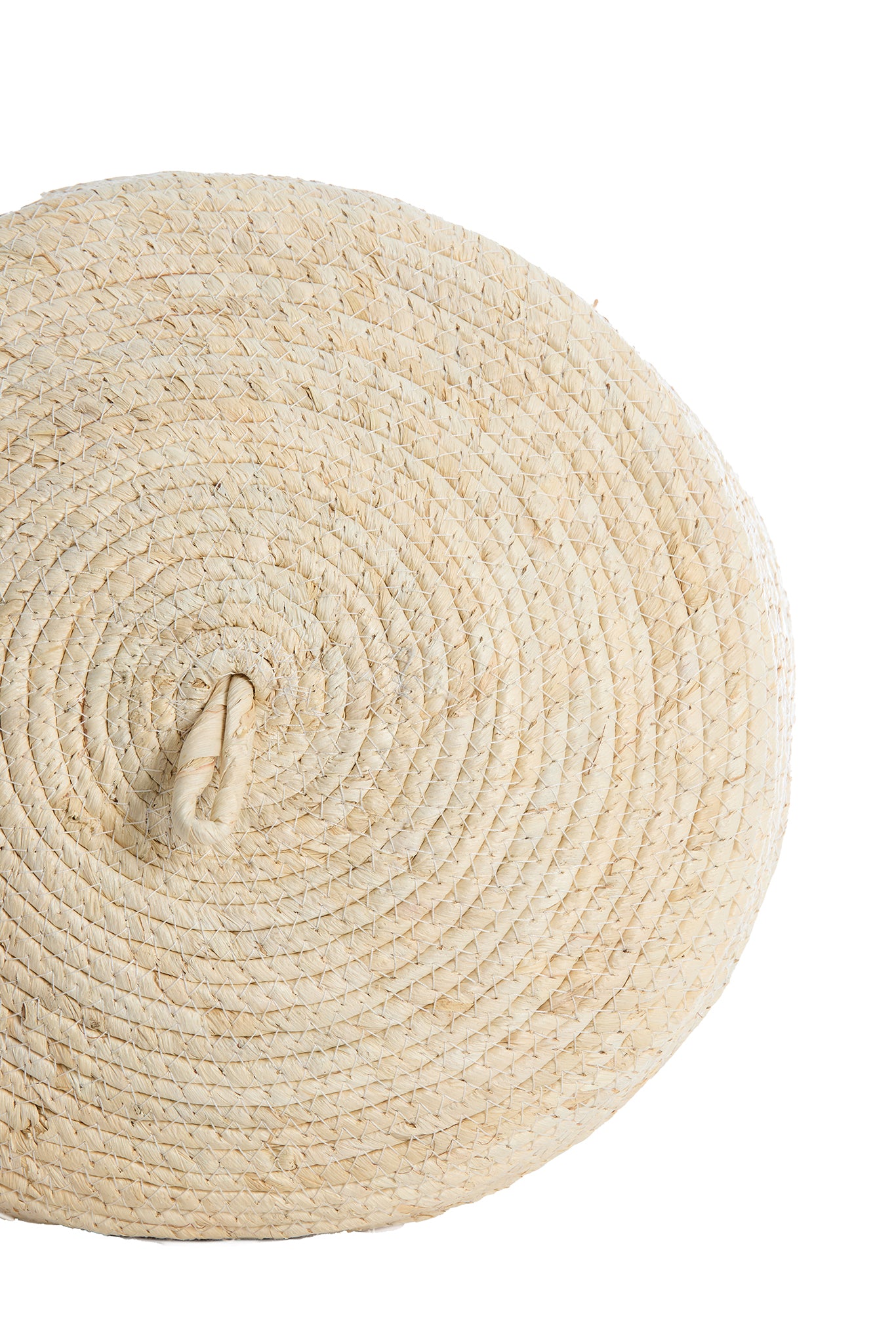 Korb KENMARE 3er-Set mit Deckel – max. Ø 34 × 36 cm von Light &amp; Living in Créme-Natur