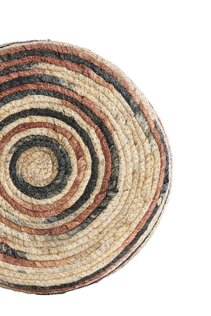 Korb KILRUSH 3er-Set mit Deckel – max. Ø 34 × 36 cm von Light &amp; Living in Braun-creme-schwarz