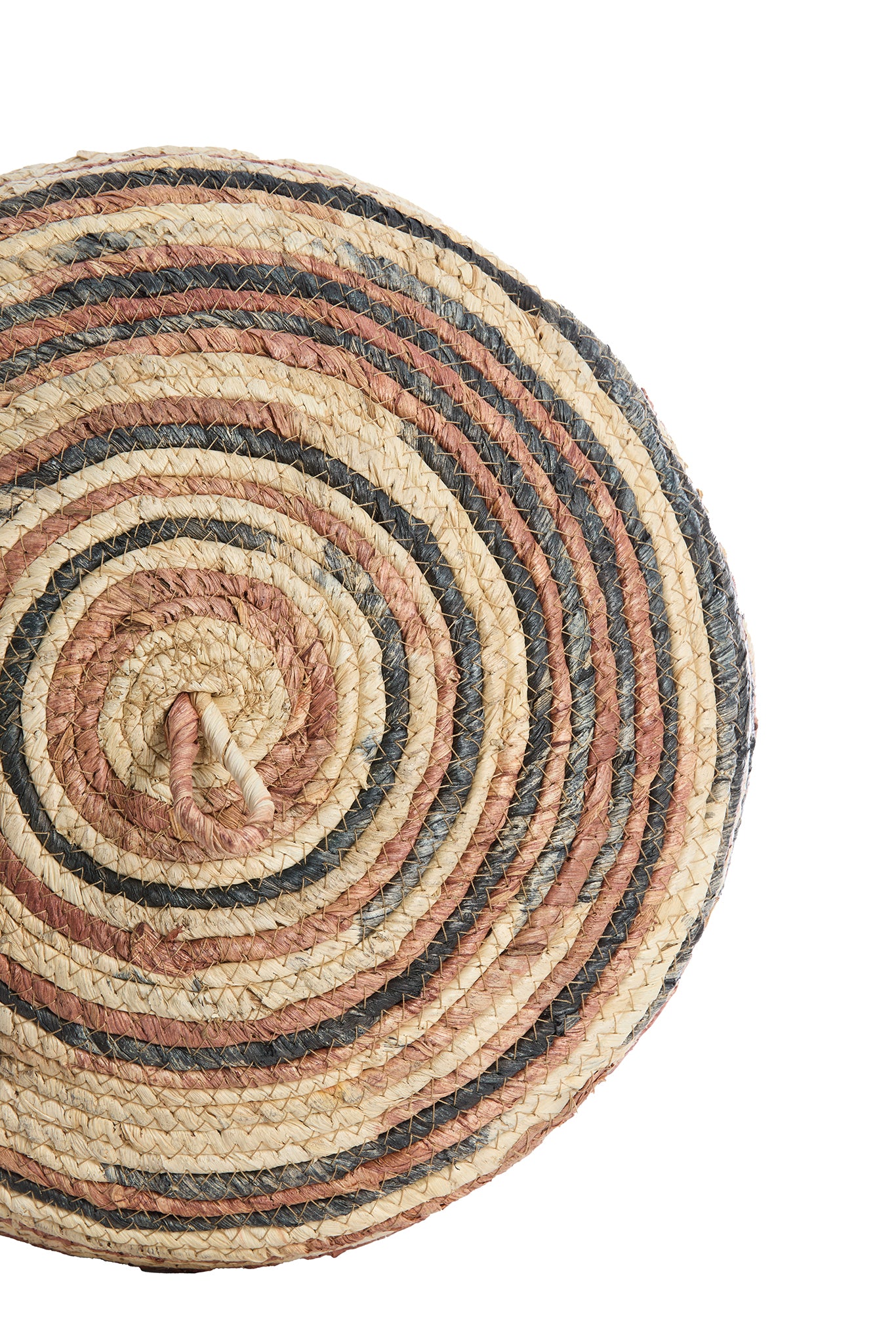 Korb KILRUSH 3er-Set mit Deckel – max. Ø 34 × 36 cm von Light &amp; Living in Braun-creme-schwarz