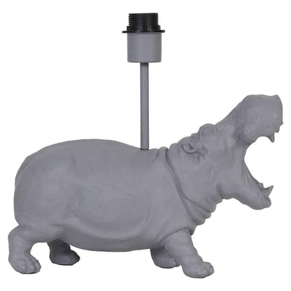 Tischlampe HIPPO grau