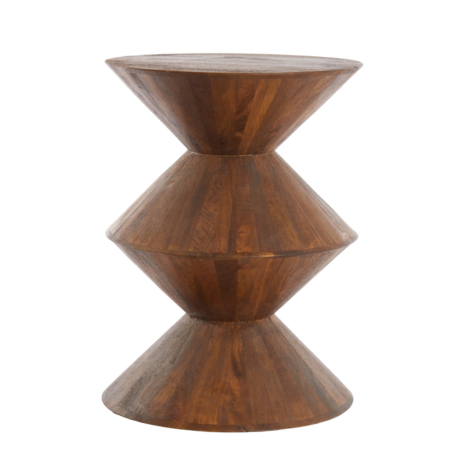 Side table LARUS mango wood oiled Ø45x60 cm