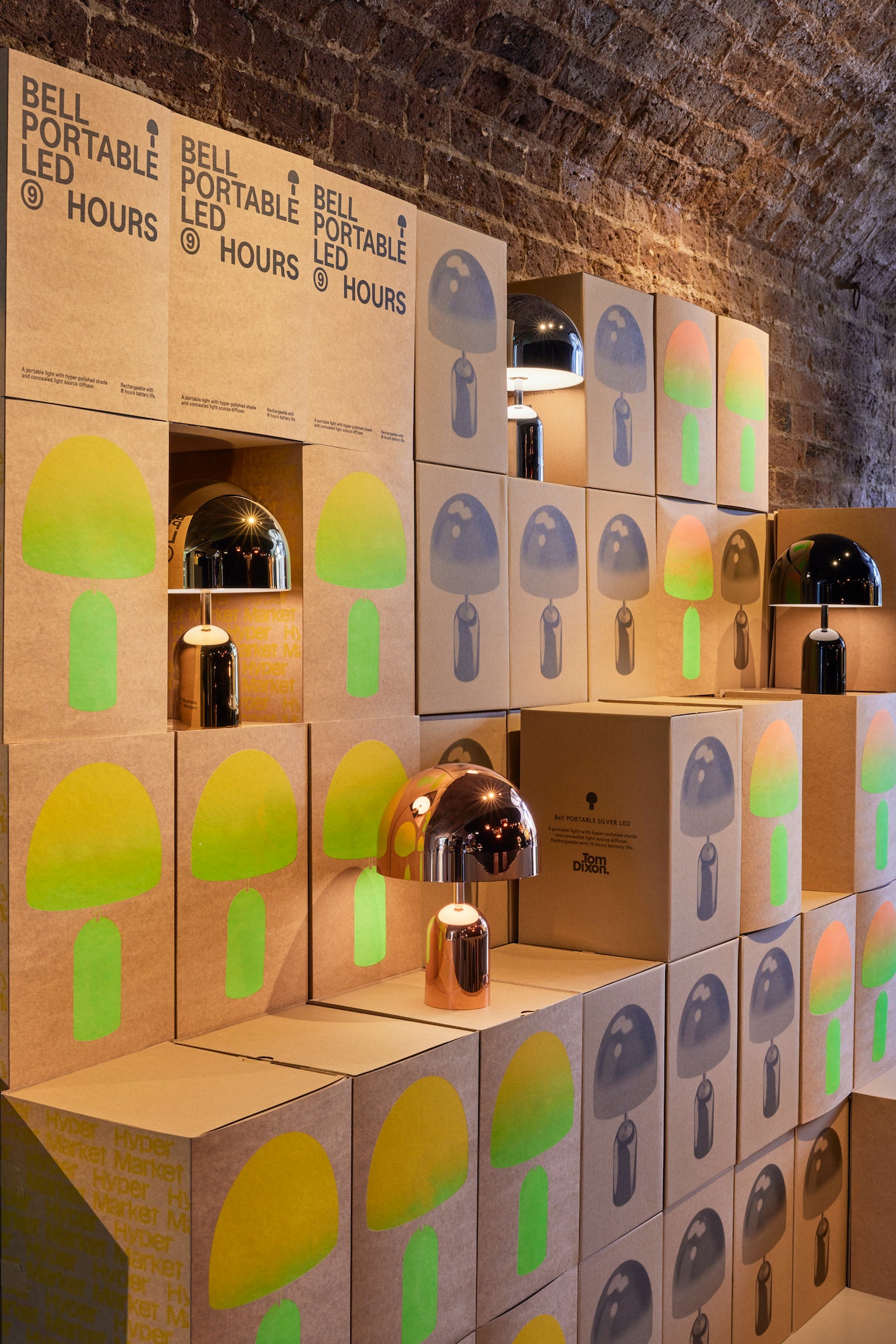 portable LED Leuchten BELL von Tom Dixon