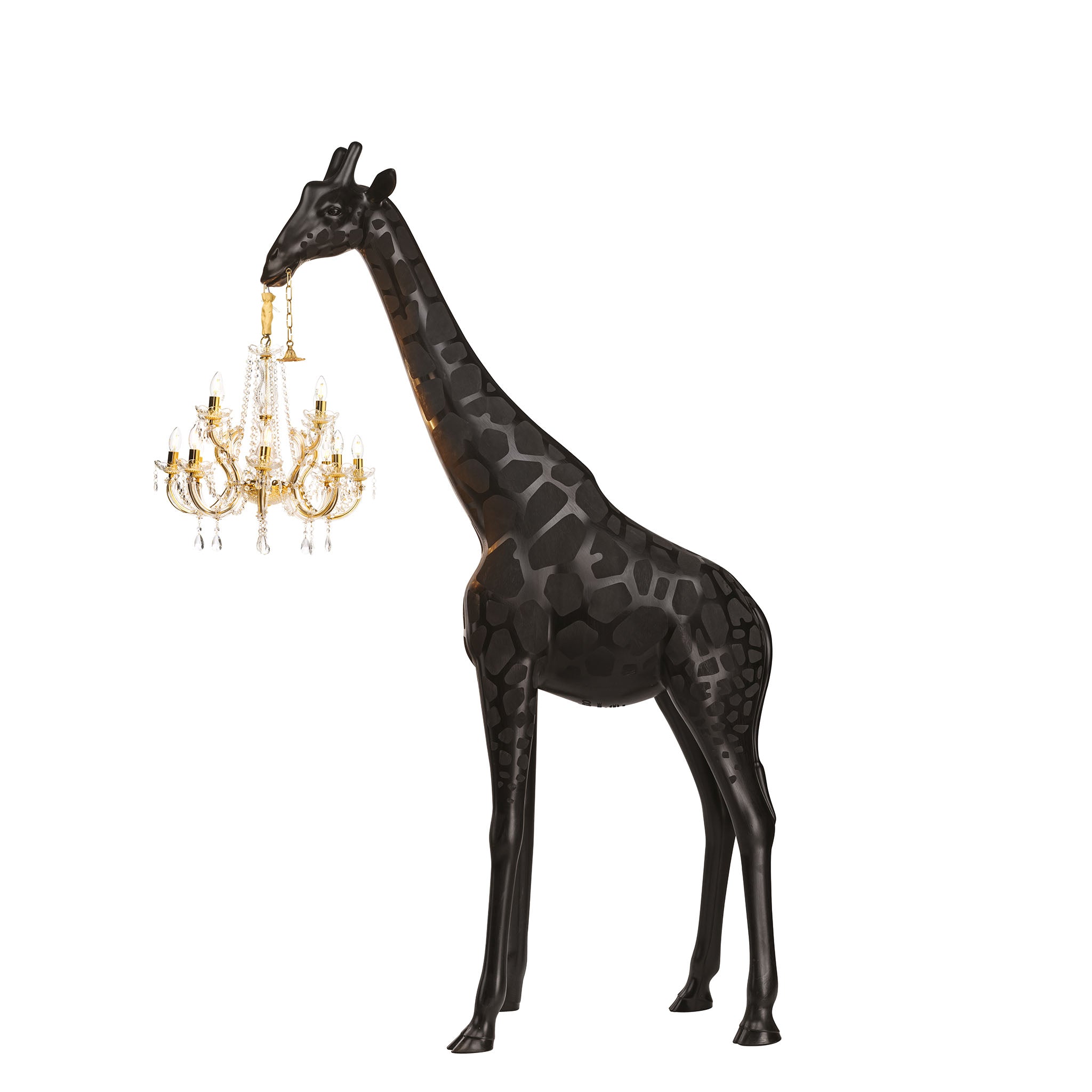 Stehleuchte GIRAFFE IN LOVE M INDOOR - in schwarz