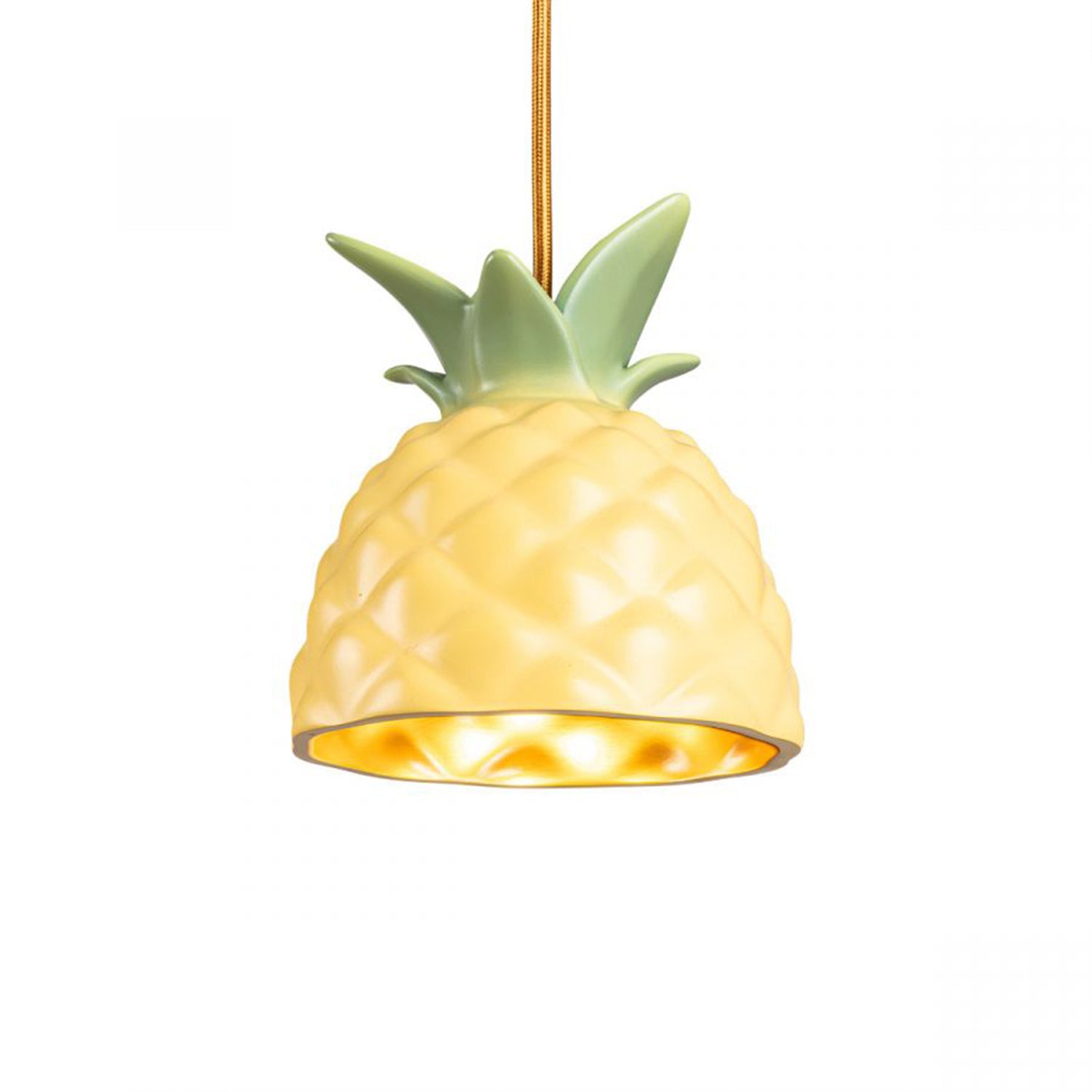 Leuchte VITAMIN PINEAPPLE von Seletti mit Beleuchtung