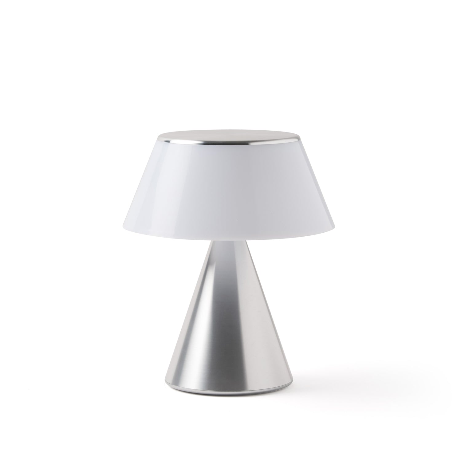 Lexon Tischleuchte LUMA L in Aluminium