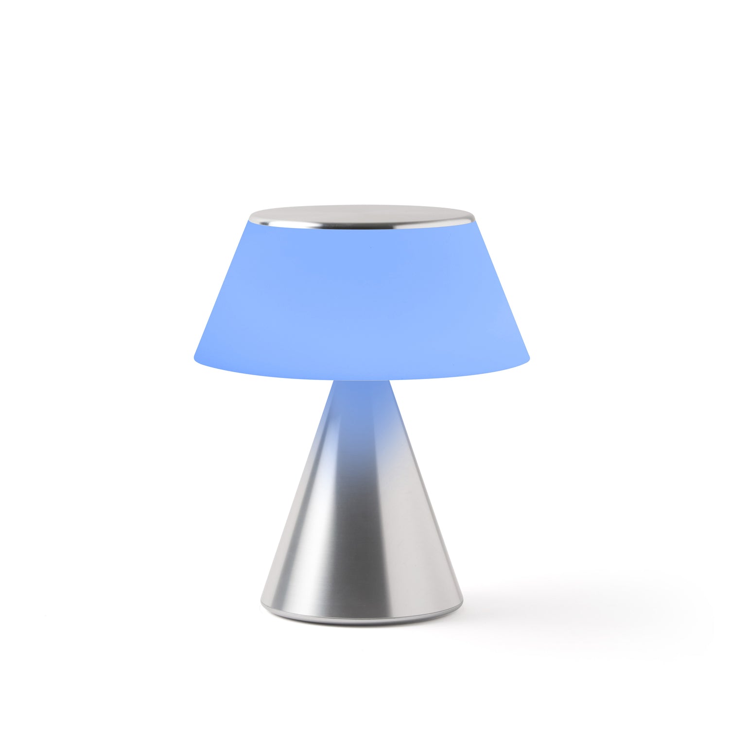 Lexon Tischleuchte LUMA L in Aluminium