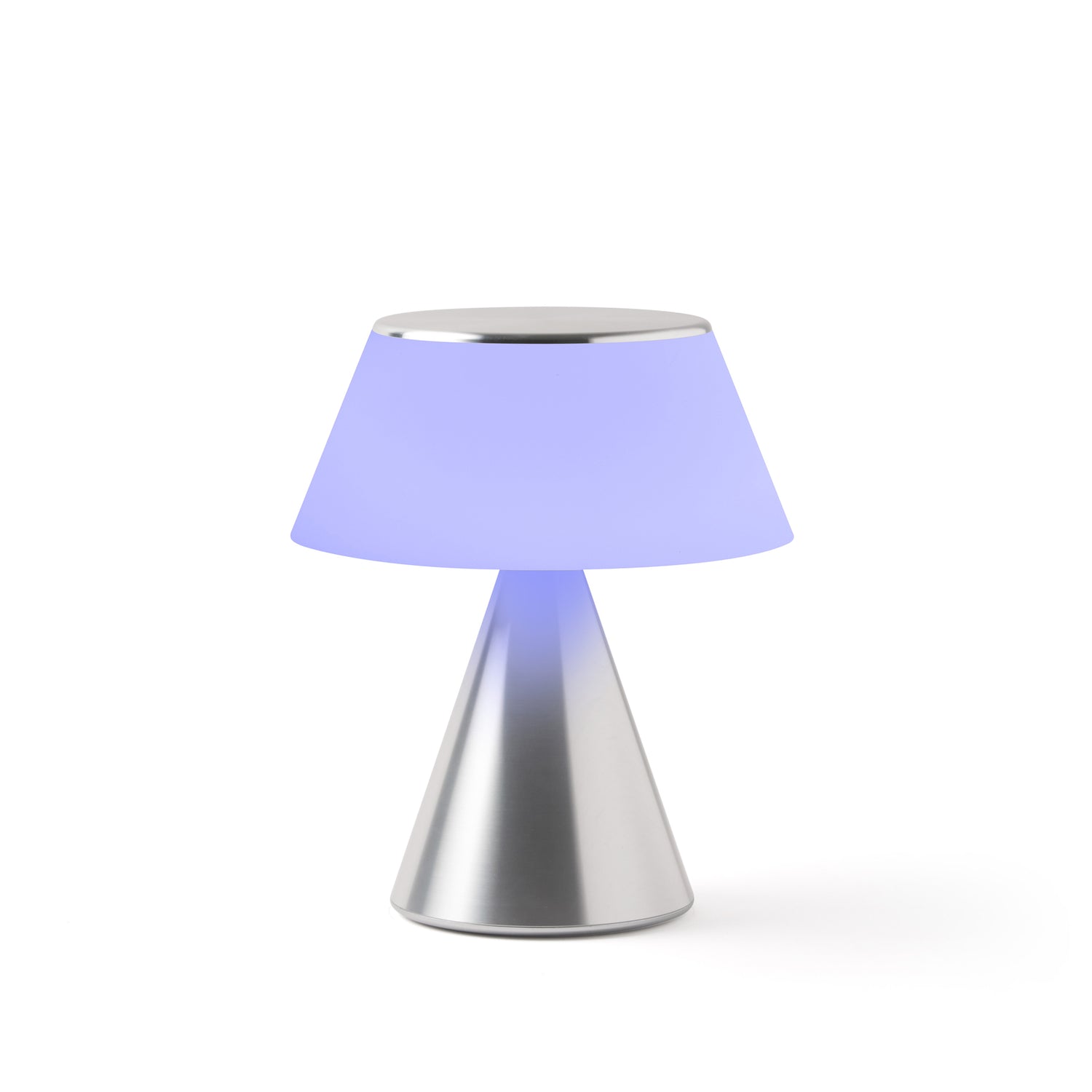 Lexon Tischleuchte LUMA L in Aluminium