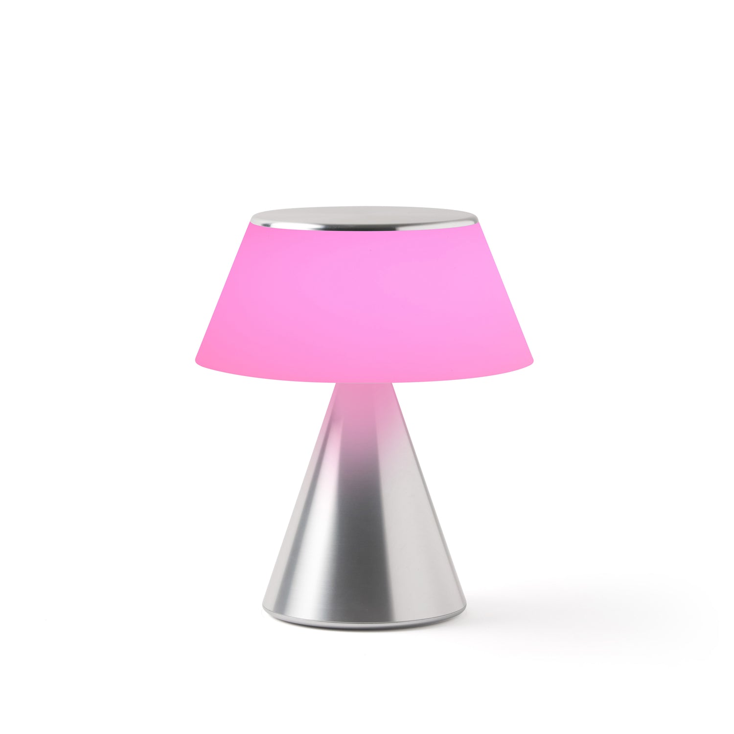 Lexon Tischleuchte LUMA L in Aluminium