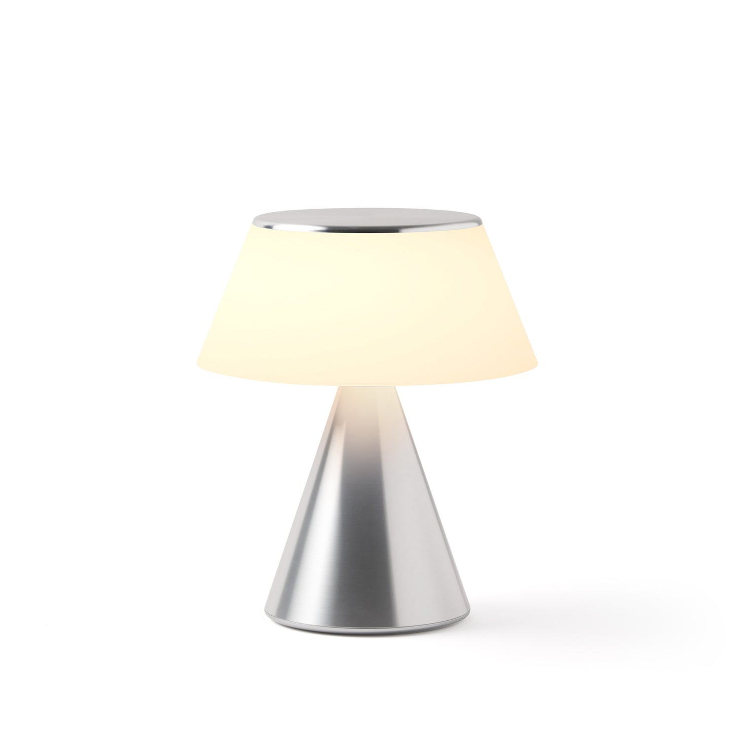 Lexon Tischleuchte LUMA L in Aluminium