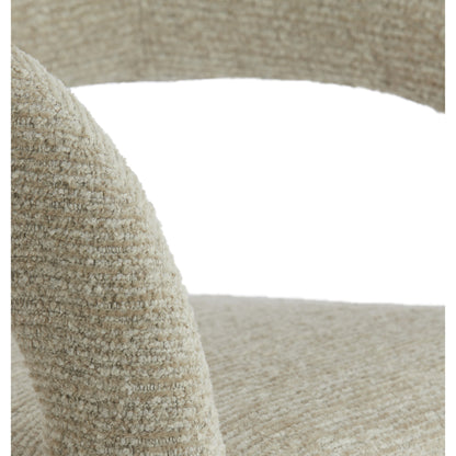 Moderner Armlehnstuhl KYRAN in warmem Beige von Light &amp; Living