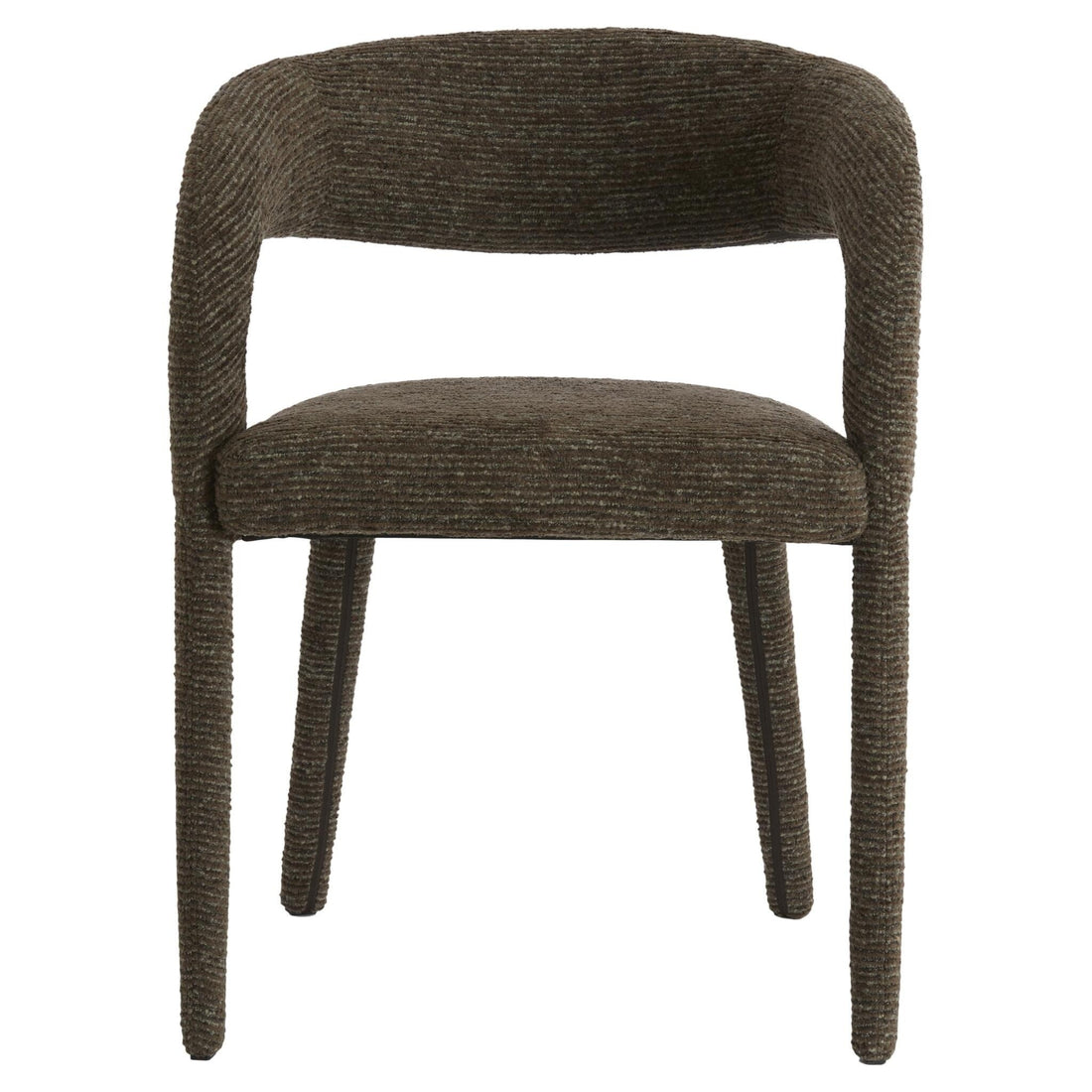 Esszimmerstuhl KYRAN in Chocolate Braun von Light &amp; Living mit geschwungenen Armlehnen