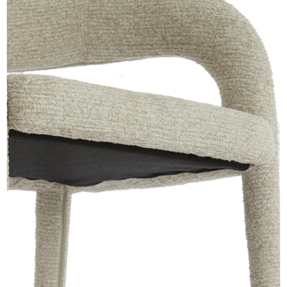 Esszimmerstuhl KYRAN mit weicher Textiloberfläche