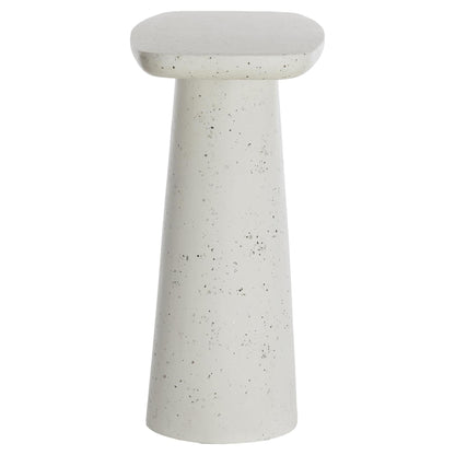 Konsolentisch mit klarer Form und heller Oberfläche