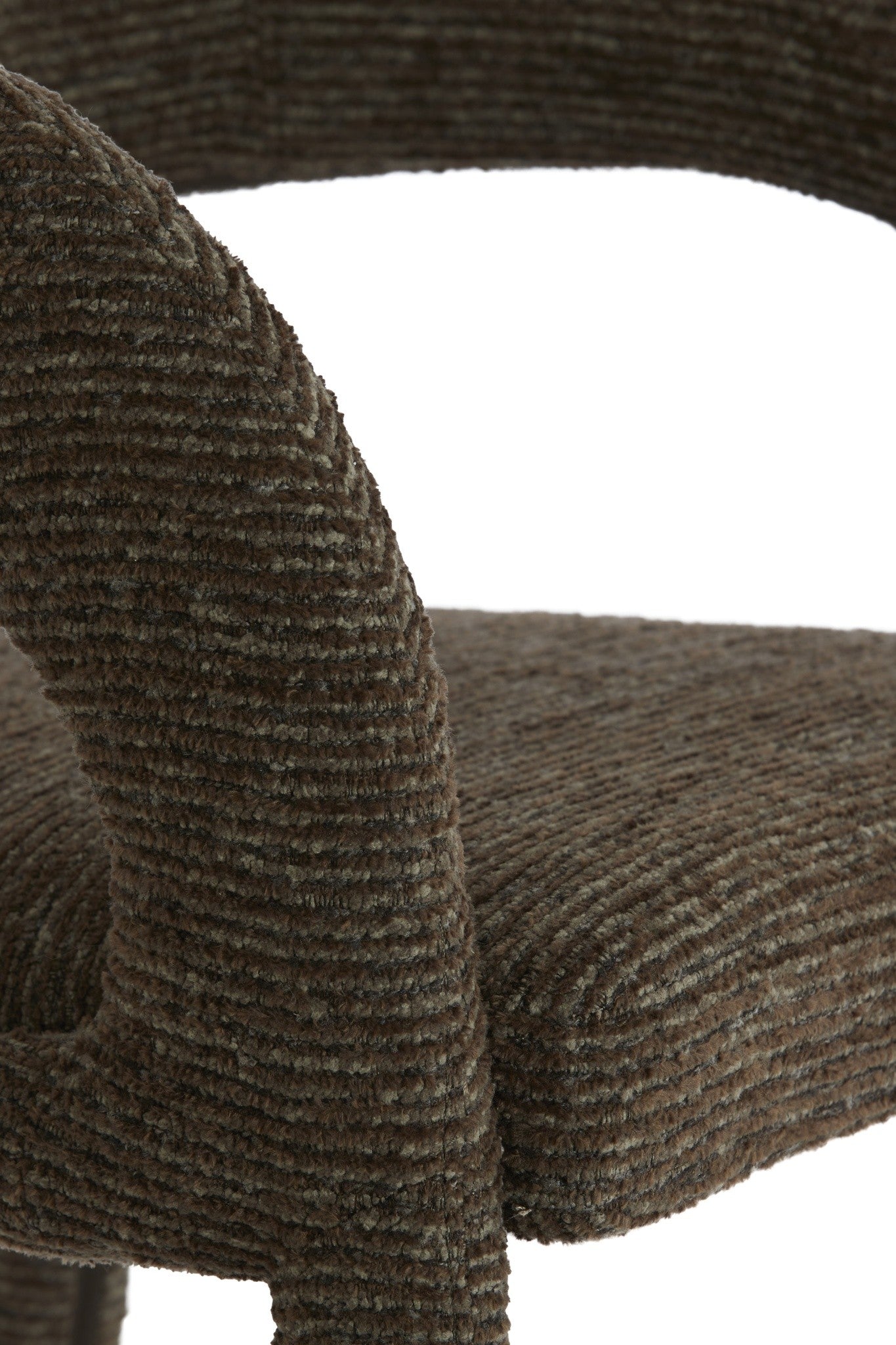 KomfortablerEsszimmerstuhl in Chocolate Braun mit weicher Polsterung