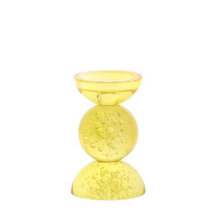 Kerzenhalter ITINGA gelb von Light &amp;amp; Living 