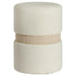 Runder Sitzpouf NOVIRA von Light & Living in Beige und Creme