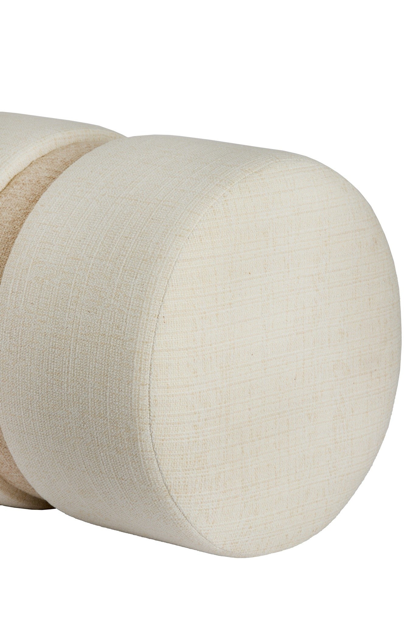 Stilvoller Pouf als Sitzgelegenheit oder Fußhocker