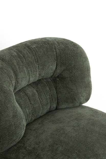 Wohnzimmersessel in Grün mit gemütlicher Ausstrahlung