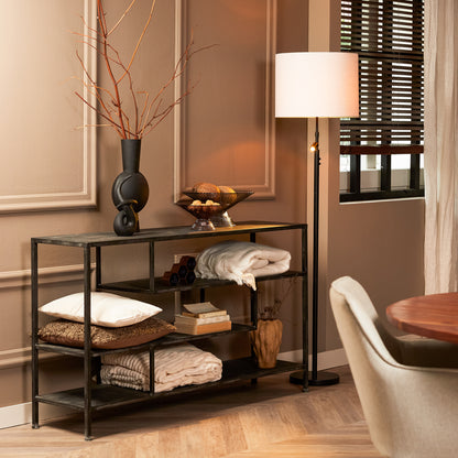 Sideboard YLAYA antik schwarz von Light &amp; Living