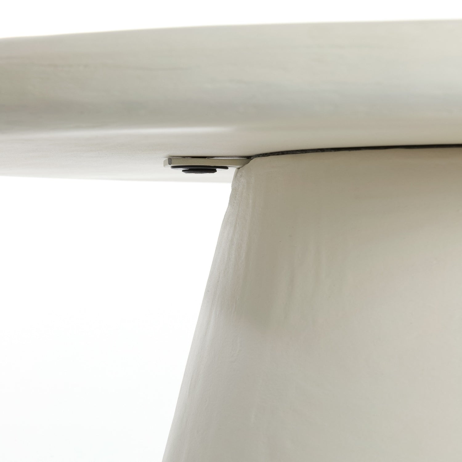 Hochwertiger KULONA Couchtisch crème mit 70 cm Durchmesser