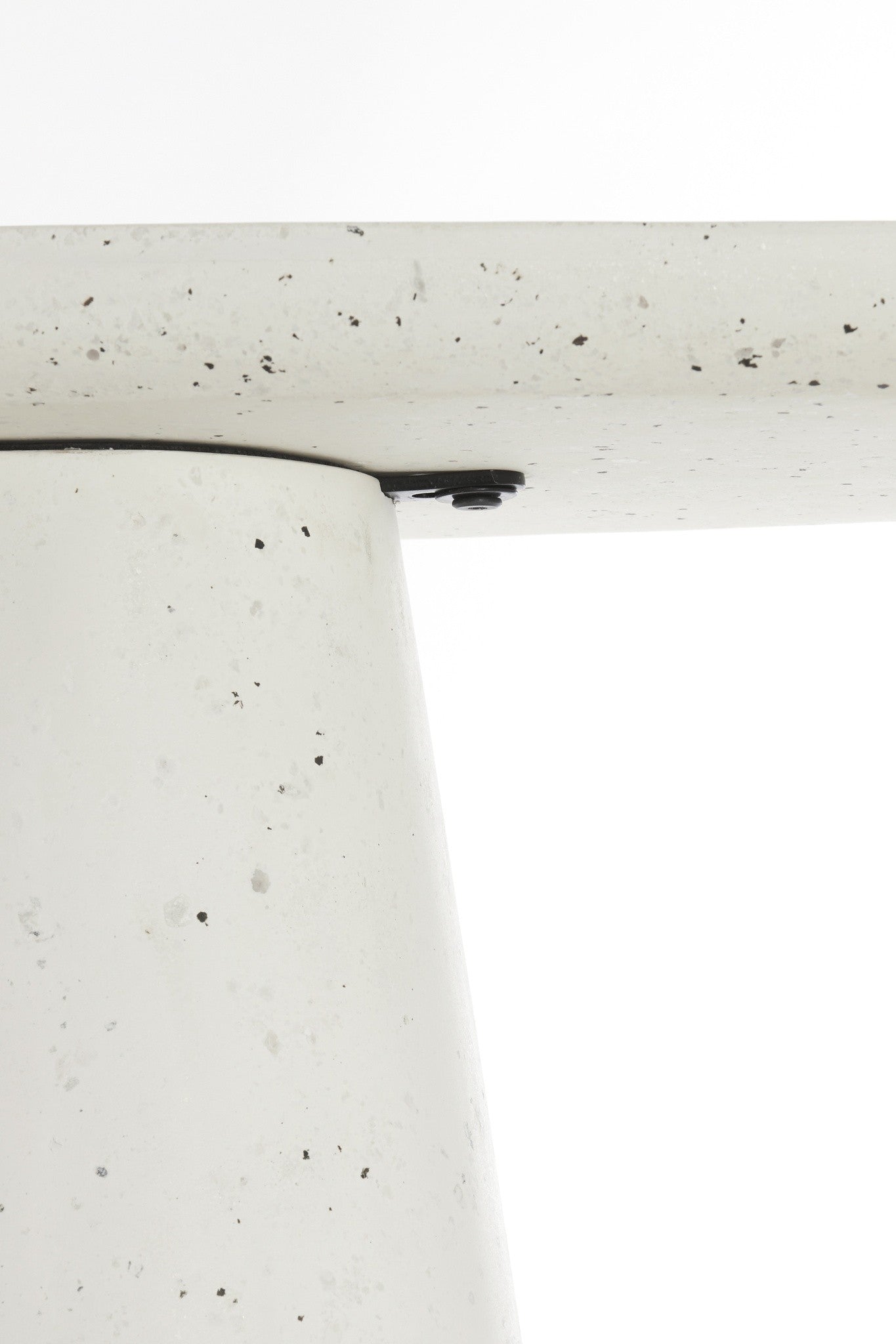 Moderner Flurtisch in Terrazzo-Weiß von Light &amp; Living