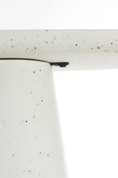 Moderner Flurtisch in Terrazzo-Weiß von Light &amp; Living