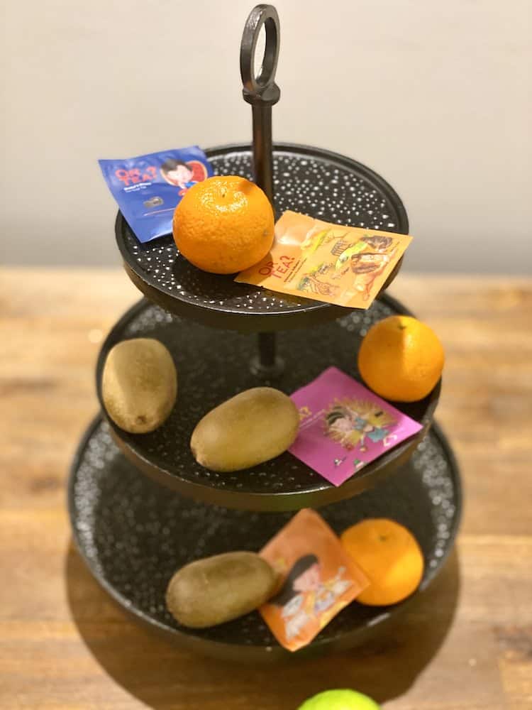 Etagere Lutek schwarz