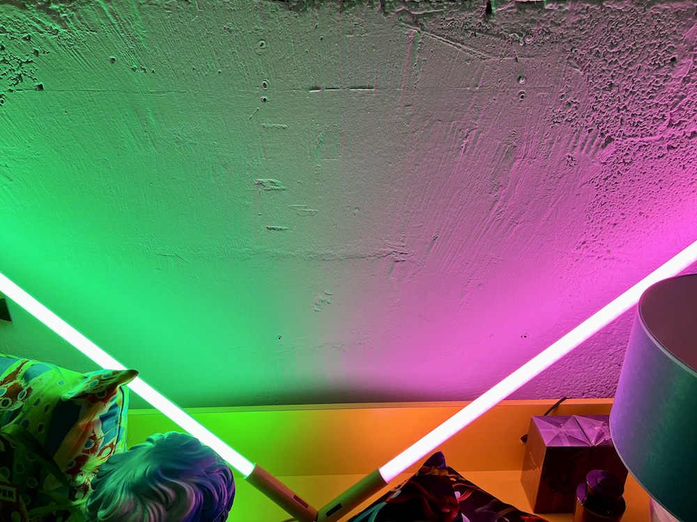 bunte Neon Leuchten von Seletti