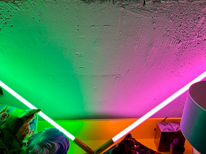 bunte Neon Leuchten von Seletti