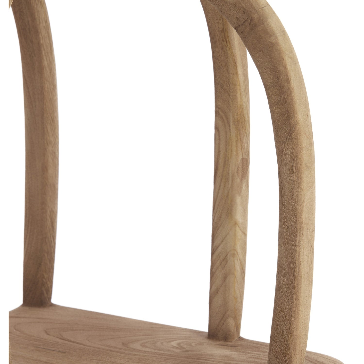 Stilvolles matt grau-braunes Regal mit hoher Form