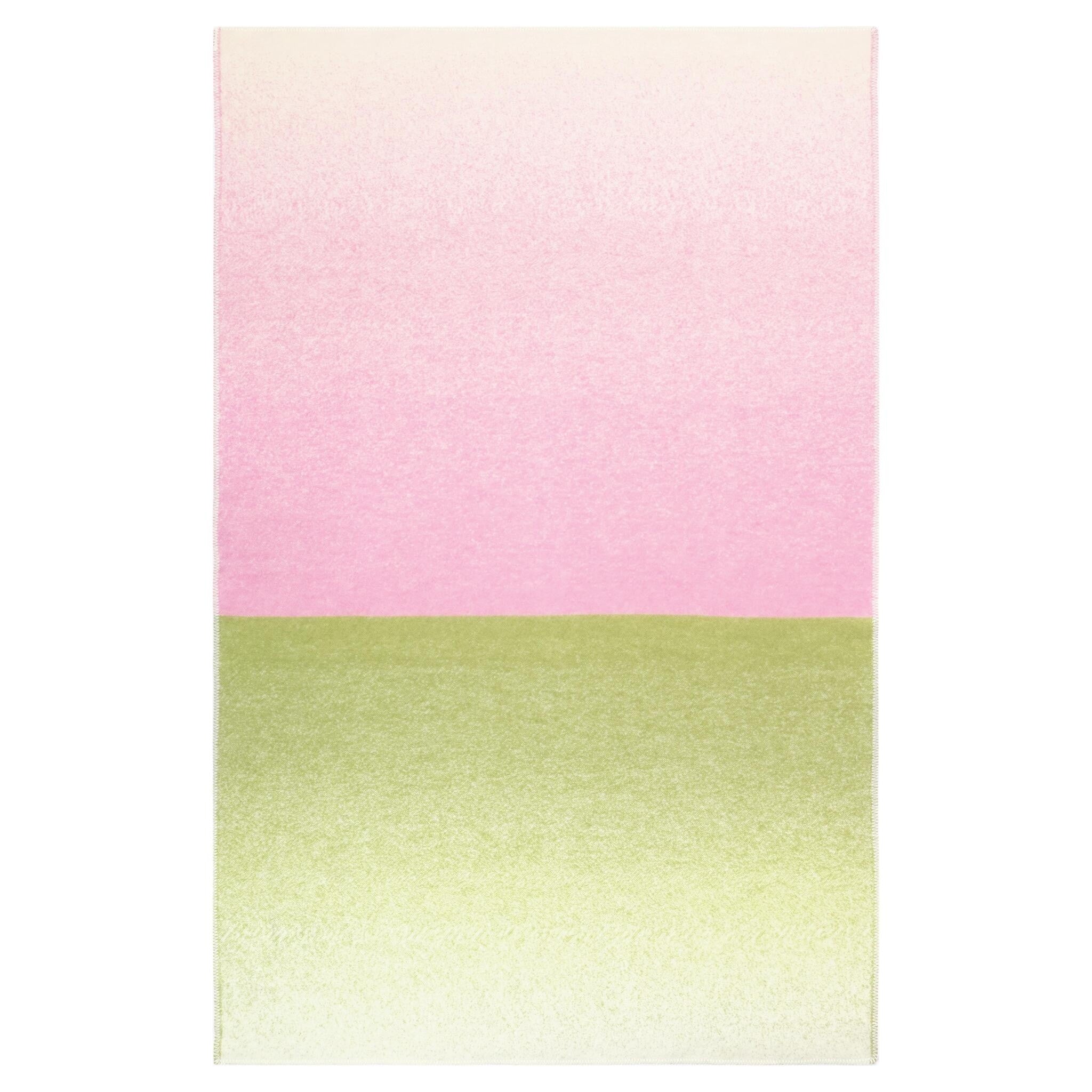 Moderne Gradient-Decke Mojito aus reiner Wolle von Maison Deux