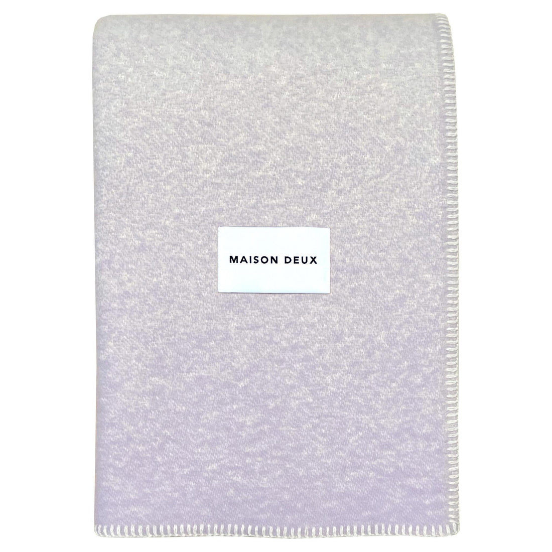 Moderne Gradient-Decke von Maison Deux aus reiner Wolle