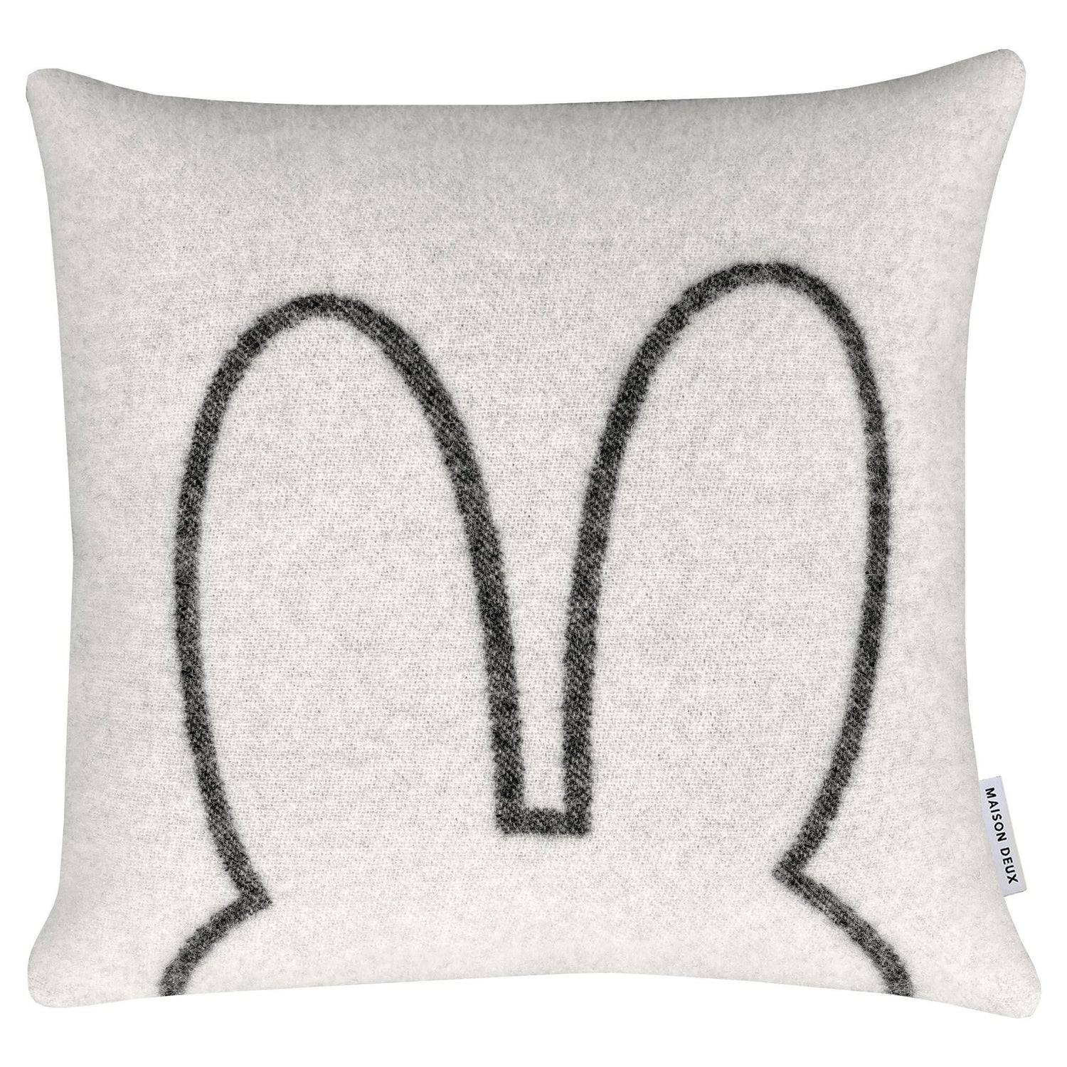 Design-Kissenhülle mit ikonischem Miffy-Motiv von Maison Deux
