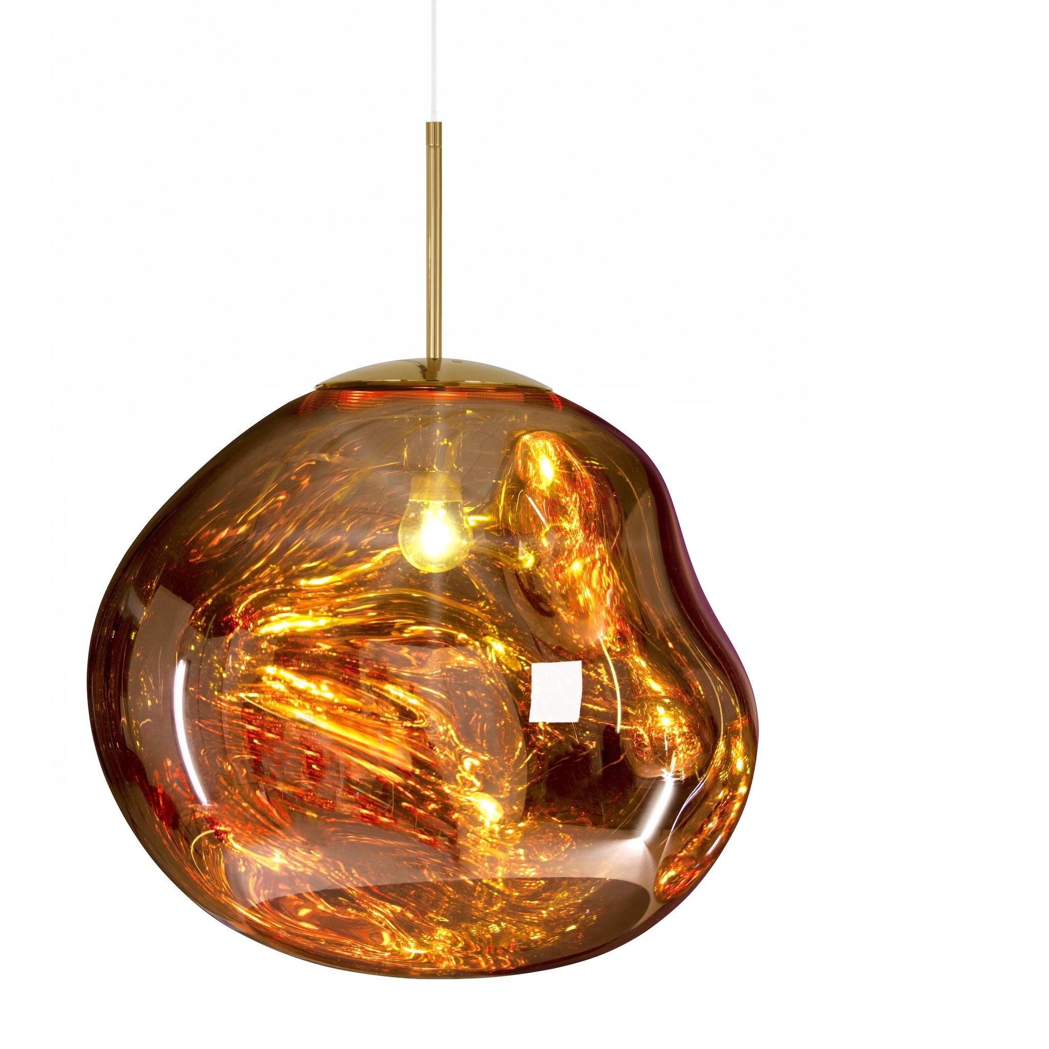 Melt Medium Pendelleuchte – Gold von Tom Dixon
