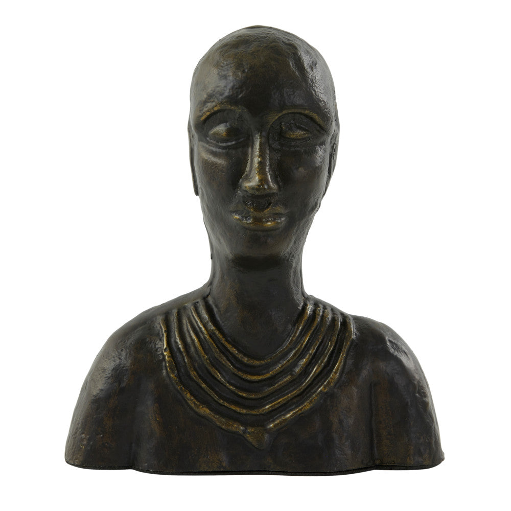 Menschen Skulptur SUKURI dunkel bronze