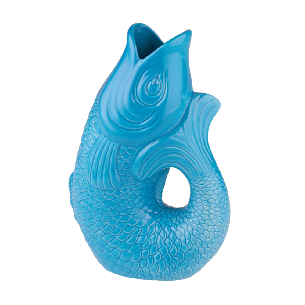 Vase MONSIEUR CARAFON S Fisch lagoon 1,2l / 16,5x25,2x9,7cm