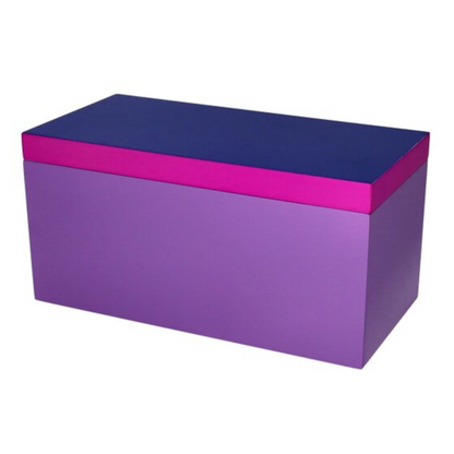 NEO Box in Dunkelblau, Neon Lila und Lila von GiftCompany.