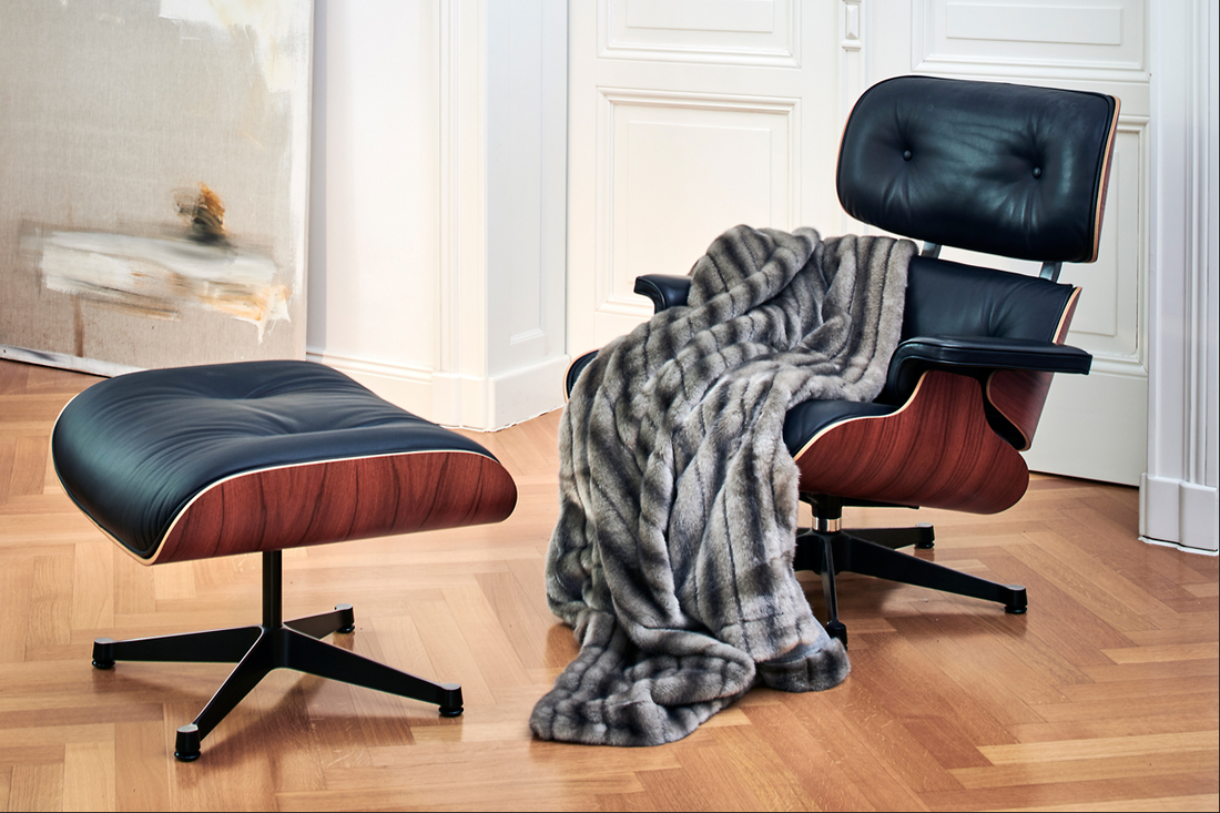 Decke Plaid NERZ shadow von Carma