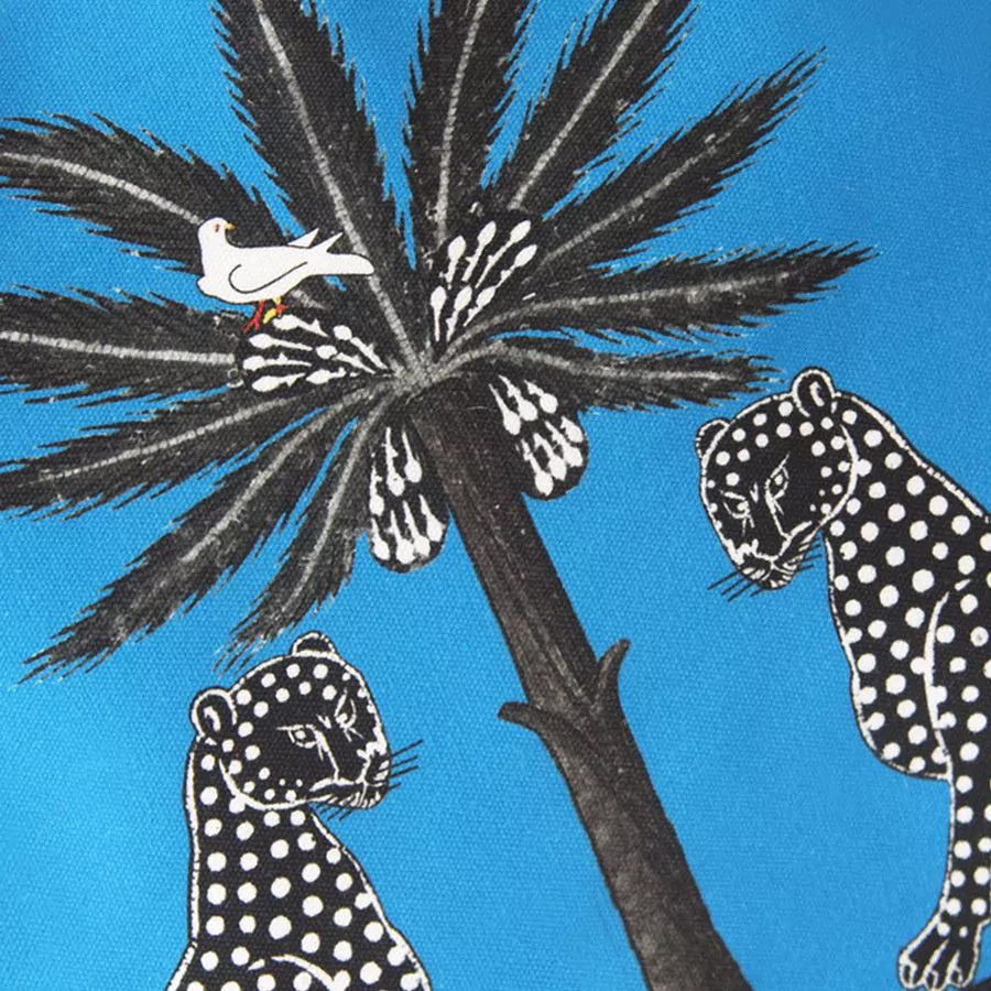 Tote Bag GATTOPARDO BLUE von Ortigia Sicilia