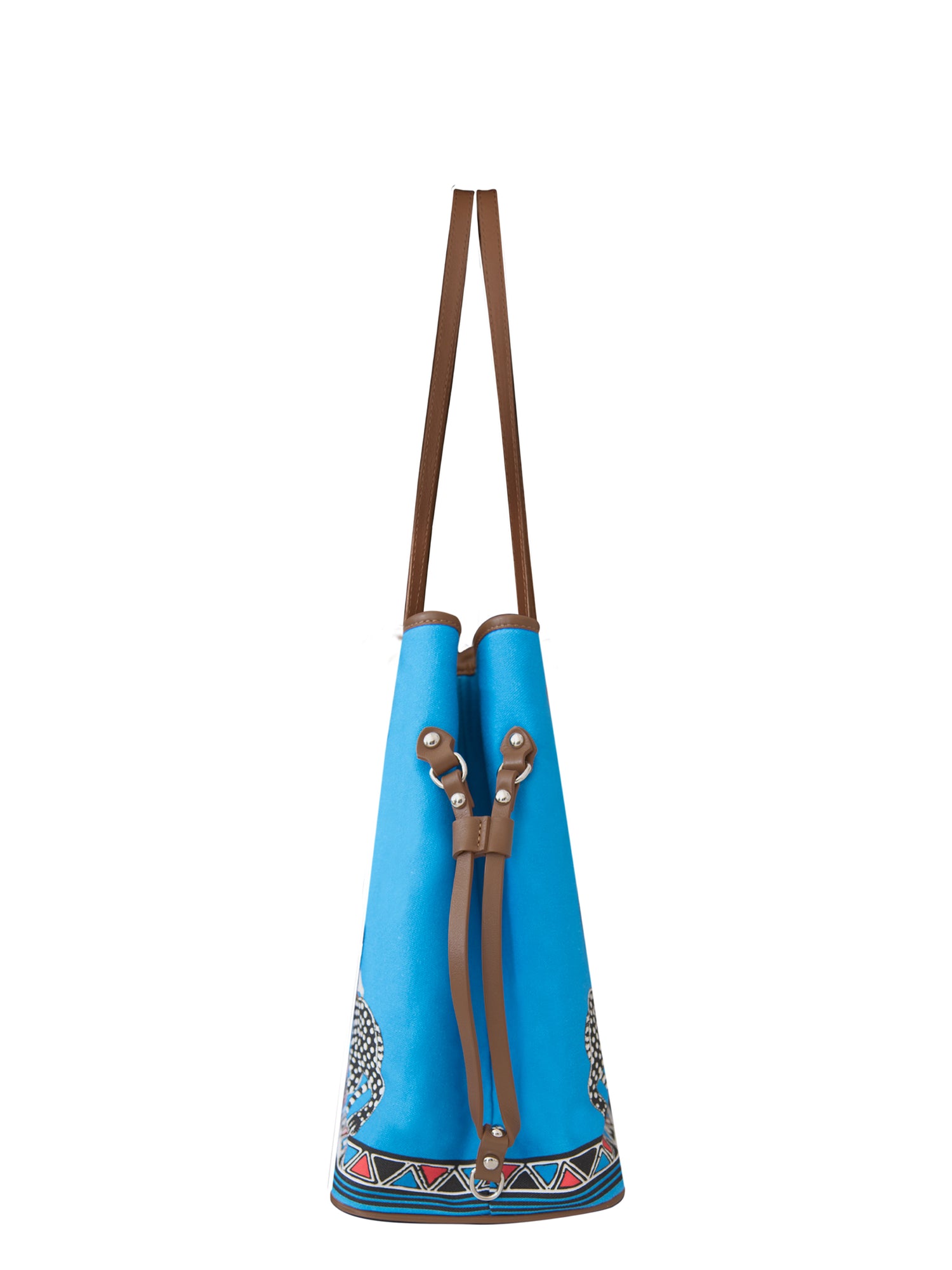 Tote Bag GATTOPARDO BLUE von Ortigia Sicilia
